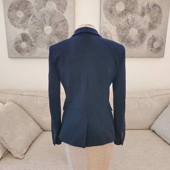 Theory Stripe Shrunken Blazer - NEW - Picture 9 of 16